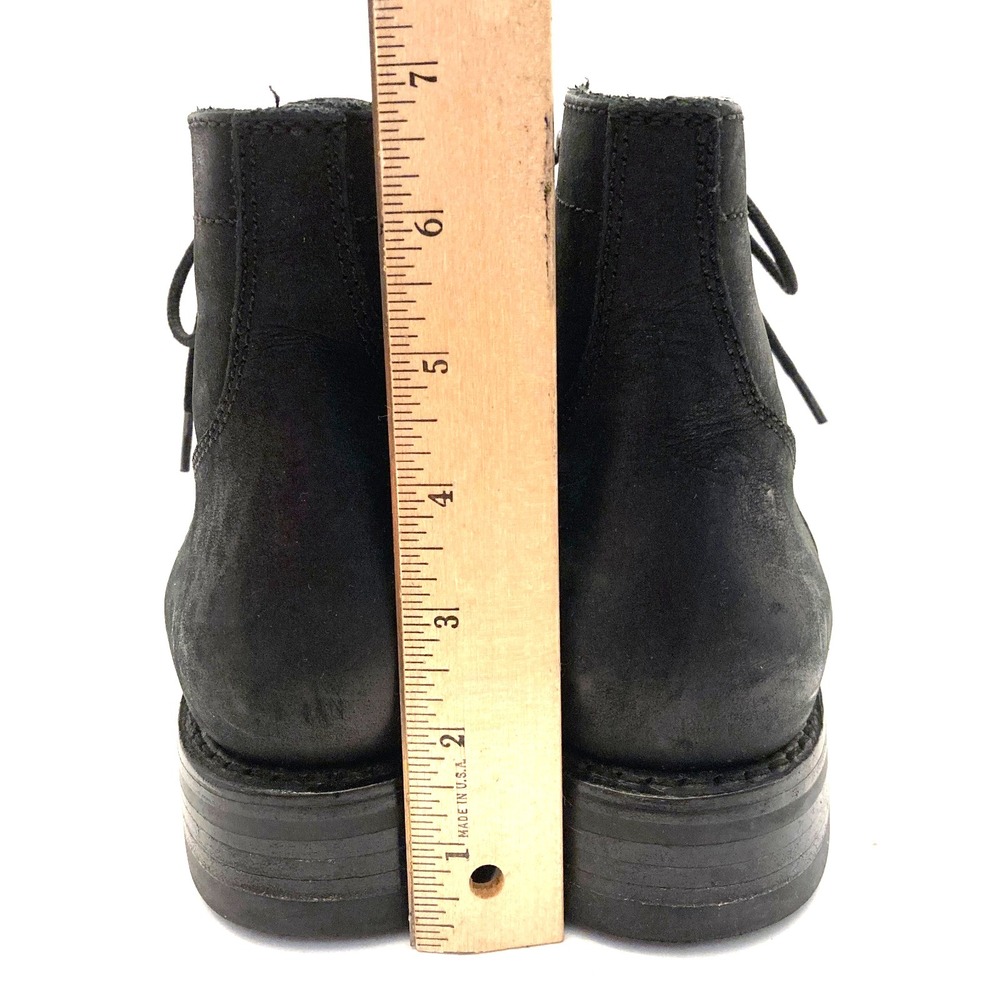 Thursday Boot Co Everyday Captain Boots Matte Black Mens 8.5 Cap Toe Lace Up - Picture 5 of 8